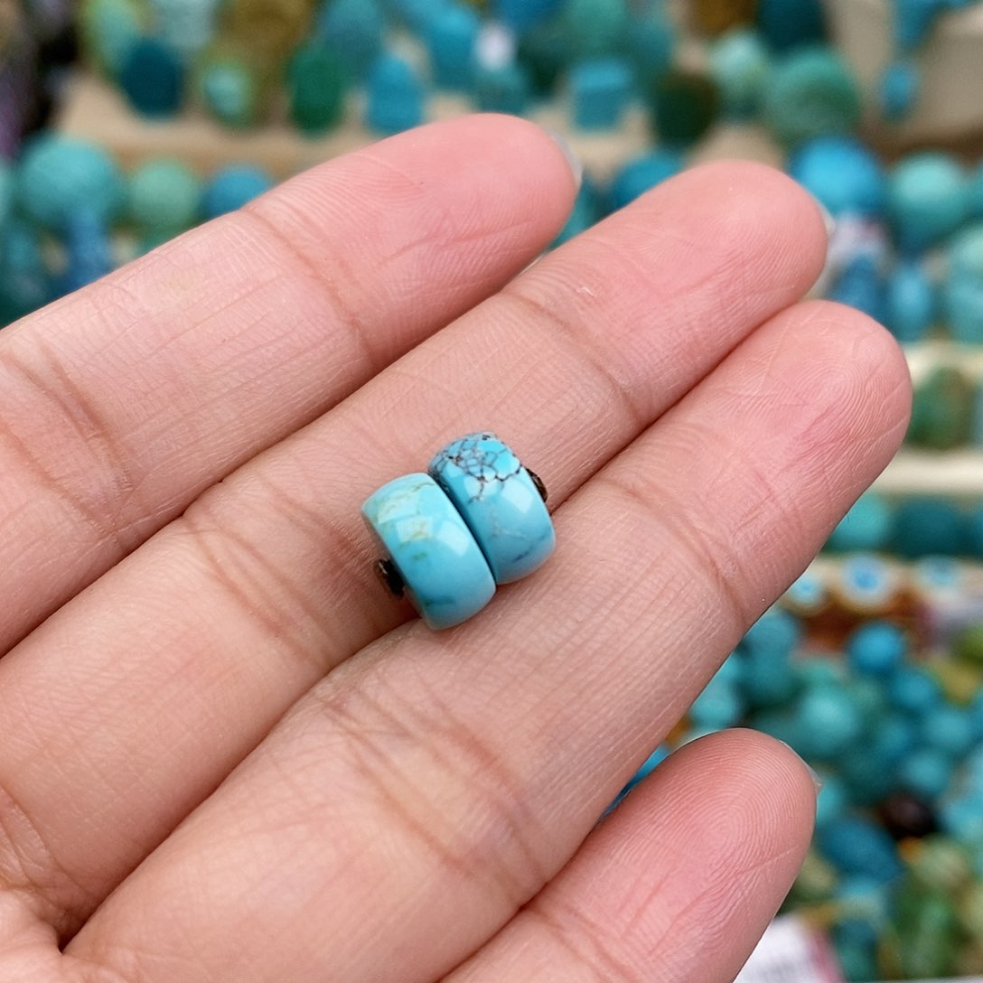 绿松石珠宝奇石未镶嵌8.8