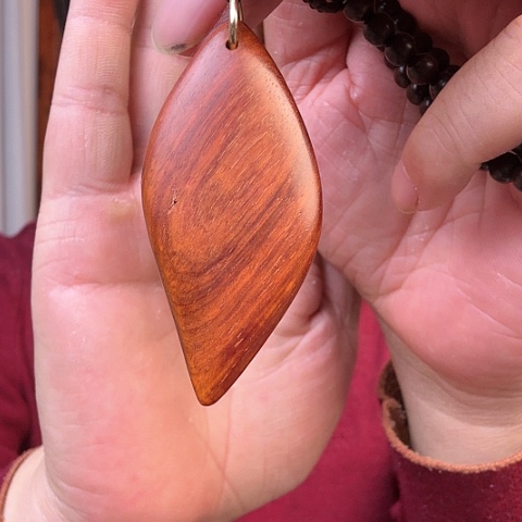 檀香紫檀（小叶紫檀）小叶紫檀一夜暴富钥匙扣