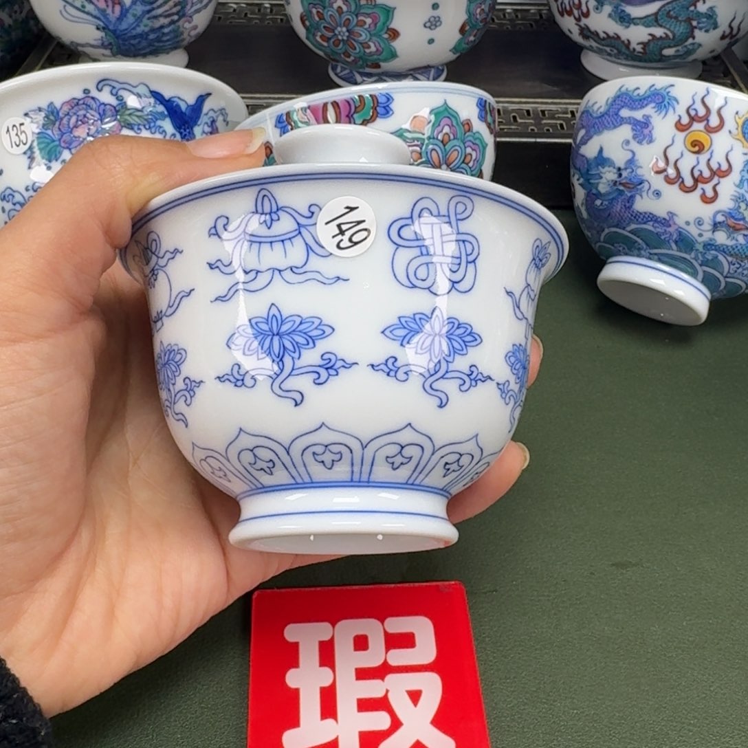 沙沙手工手绘茶具149