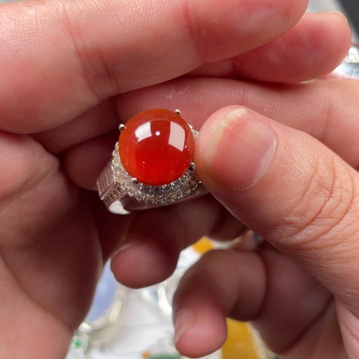 翡翠未镶嵌戒指缅甸天然翡翠