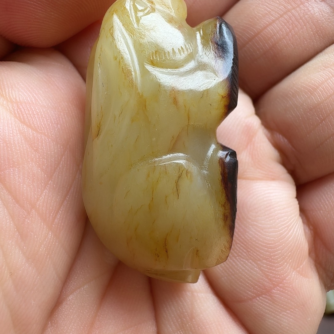 我****和田玉（糖玉）未镶嵌挂件