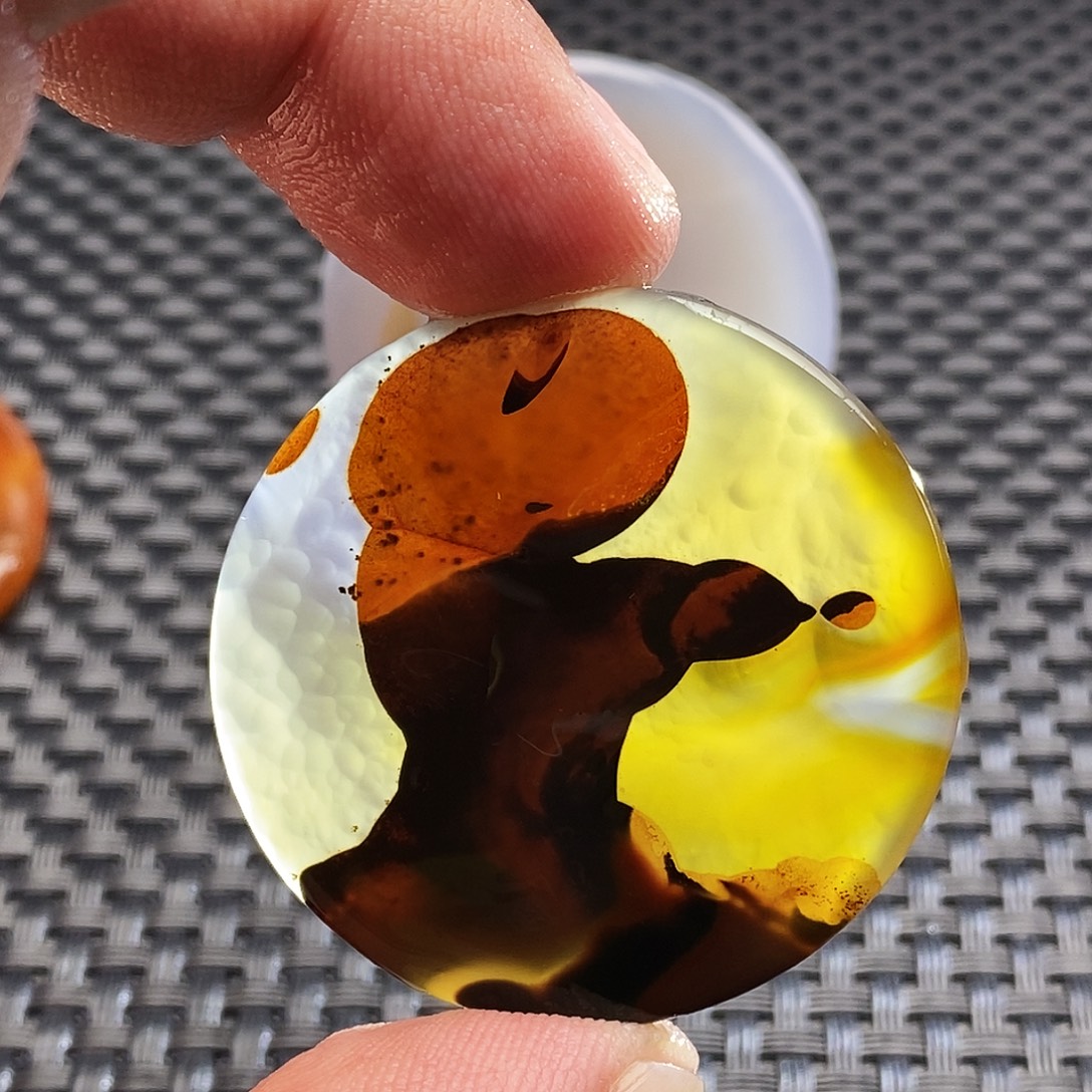 玛瑙/玉髓未镶嵌吊坠(不含链)76