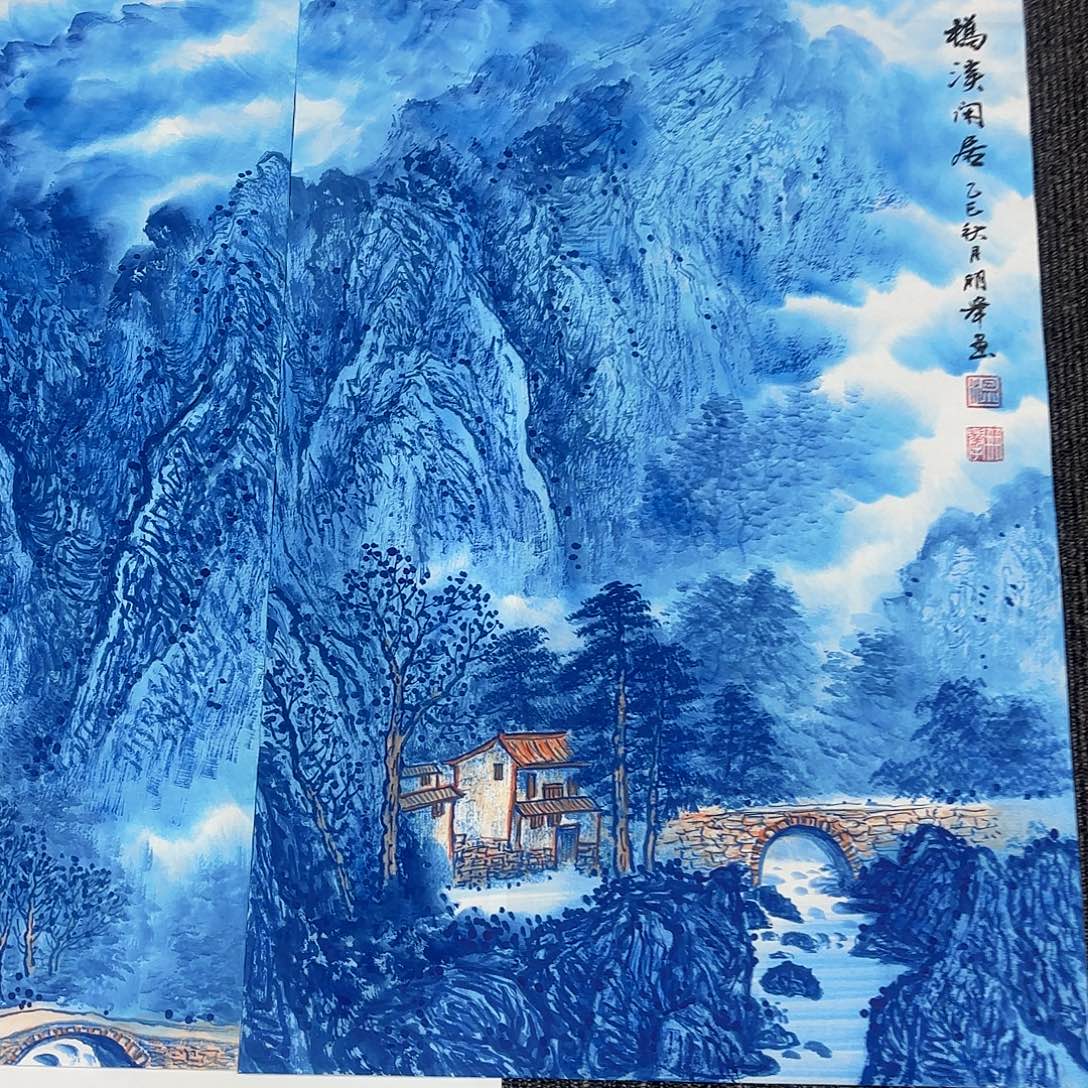 国画国画作品纯手绘