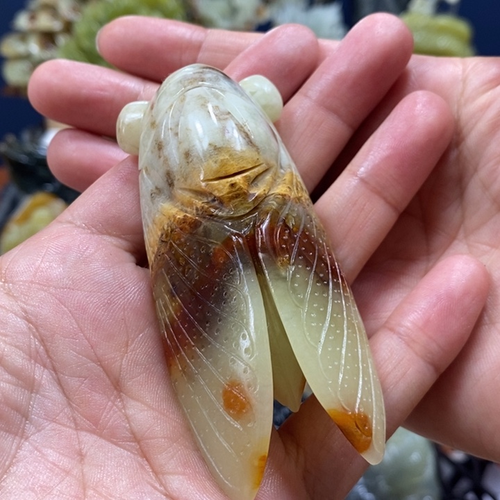 岫玉未镶嵌手把件