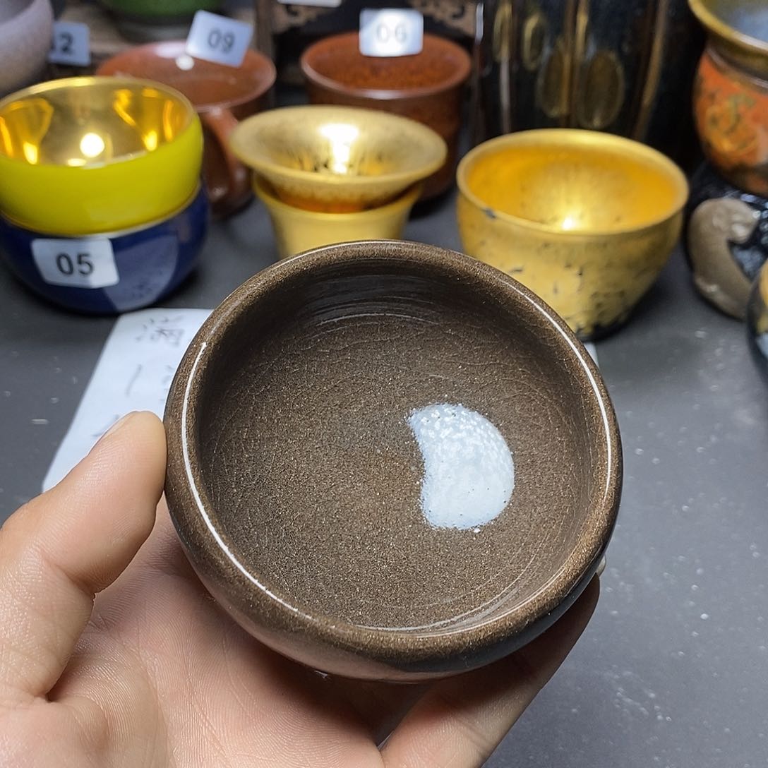 茶盏有瑕介意勿拍371