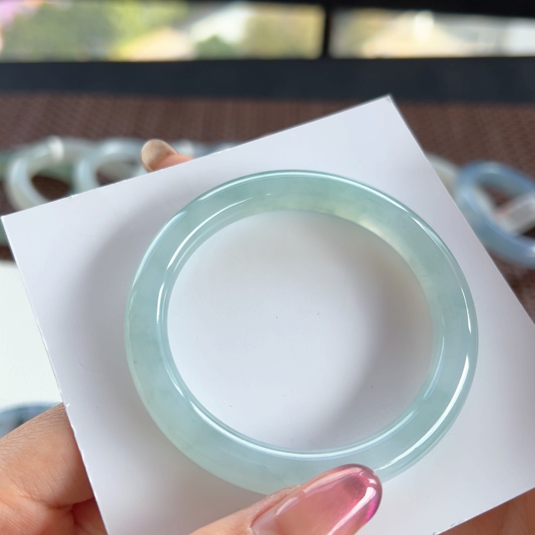 翡翠手镯未镶嵌32号 51