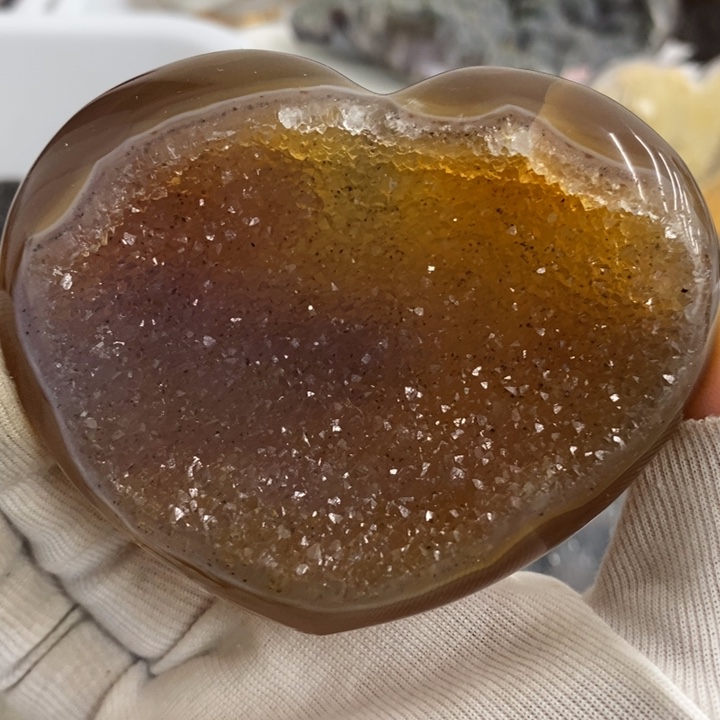 紫晶珠宝半成品未镶嵌