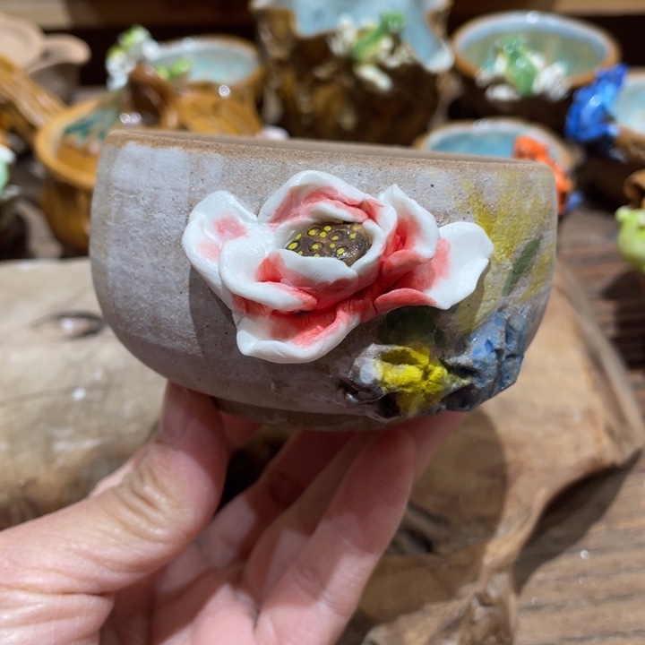 手工制作陶瓷茶具仿生茶器