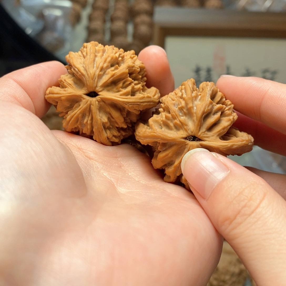 文玩核桃把件41麦虎