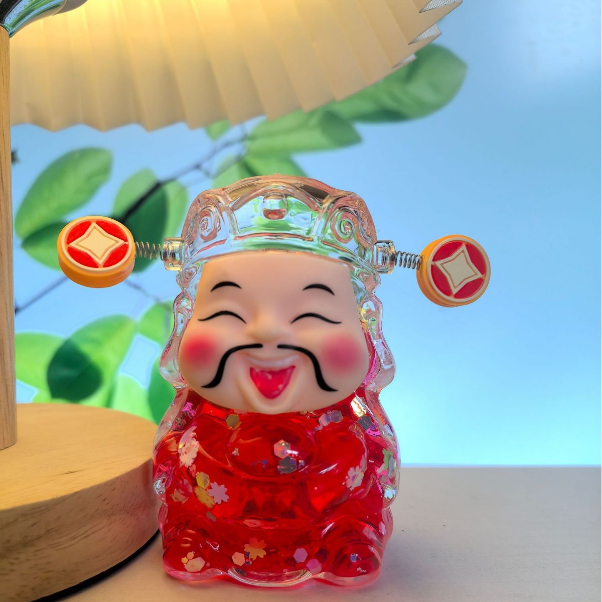 流沙爆闪财神爷摆件【可备注回家拆 保底加1】主播代拆，不退不换