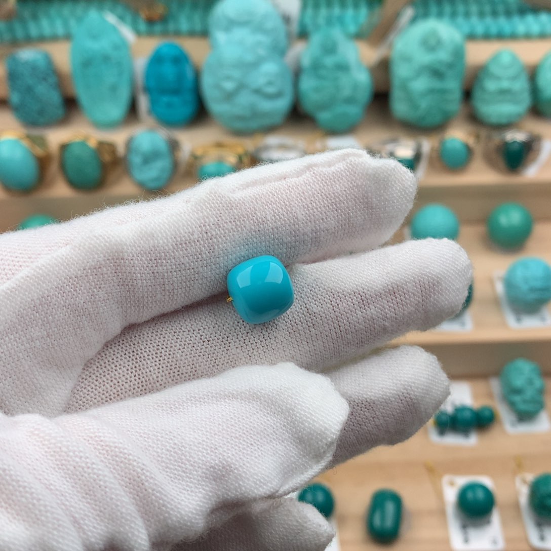 绿松石配饰未镶嵌9.5-9.0