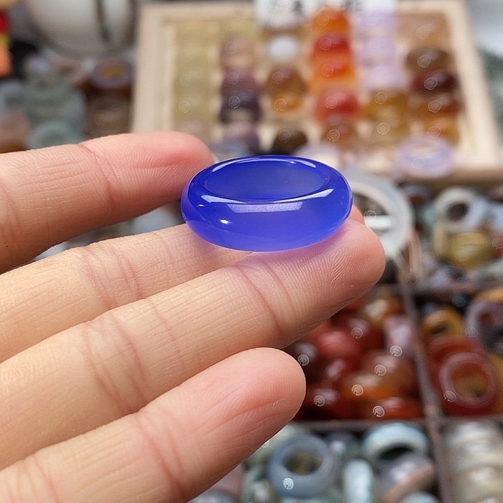 *****玛瑙/玉髓未镶嵌戒指A88不退换港18