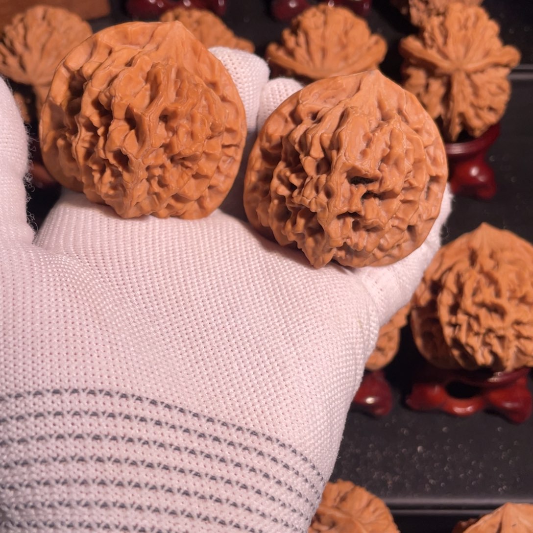 把件文玩核桃44官帽