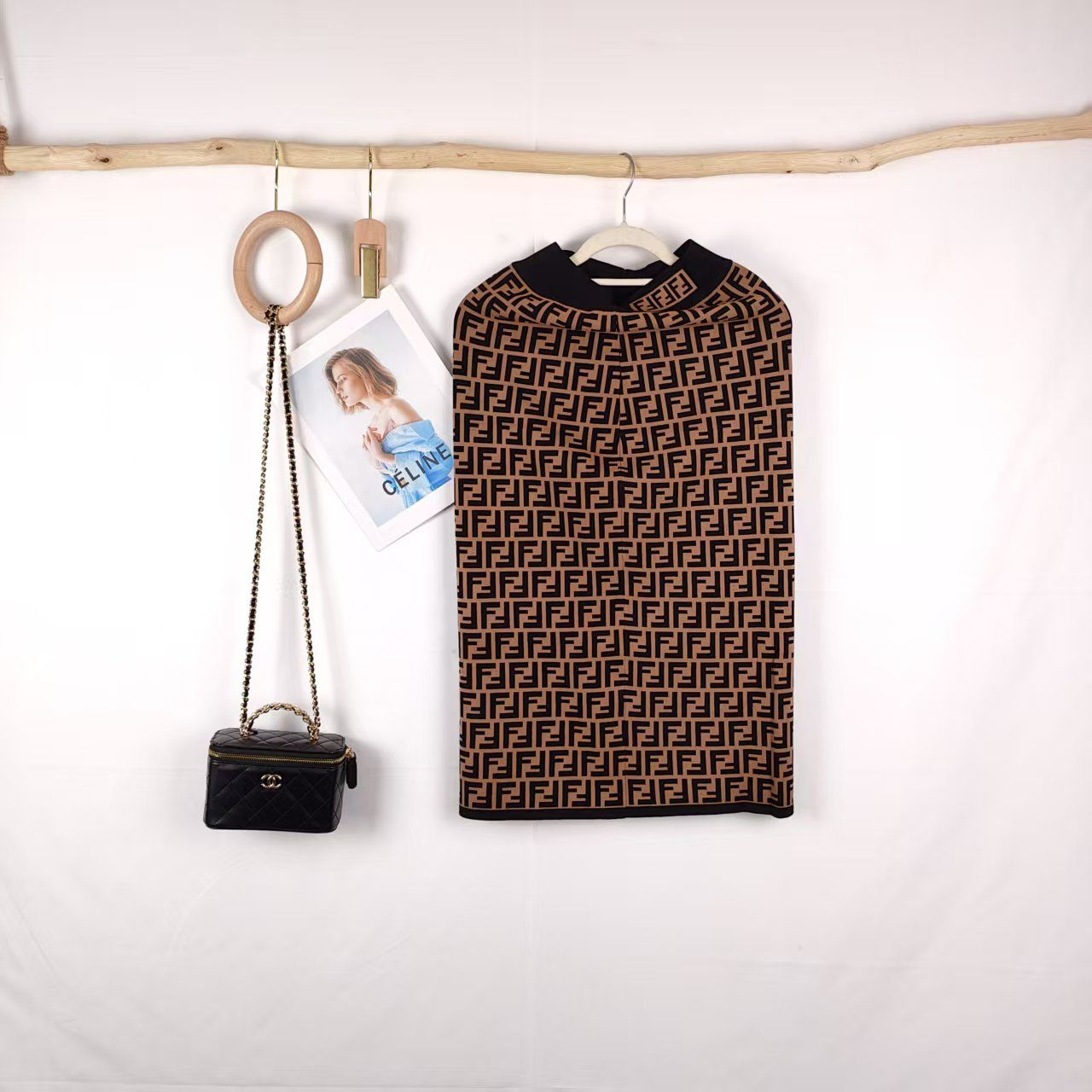 99新 FENDI/芬迪 海囤J/芬迪/裙子/42码/ds58392
