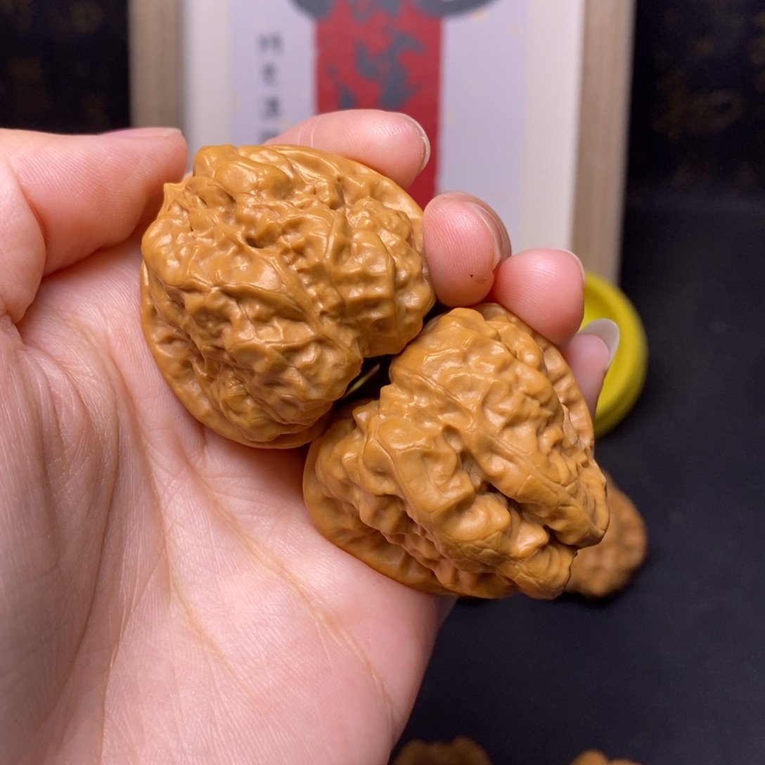 面***生吊坠文玩核桃蛤蟆40