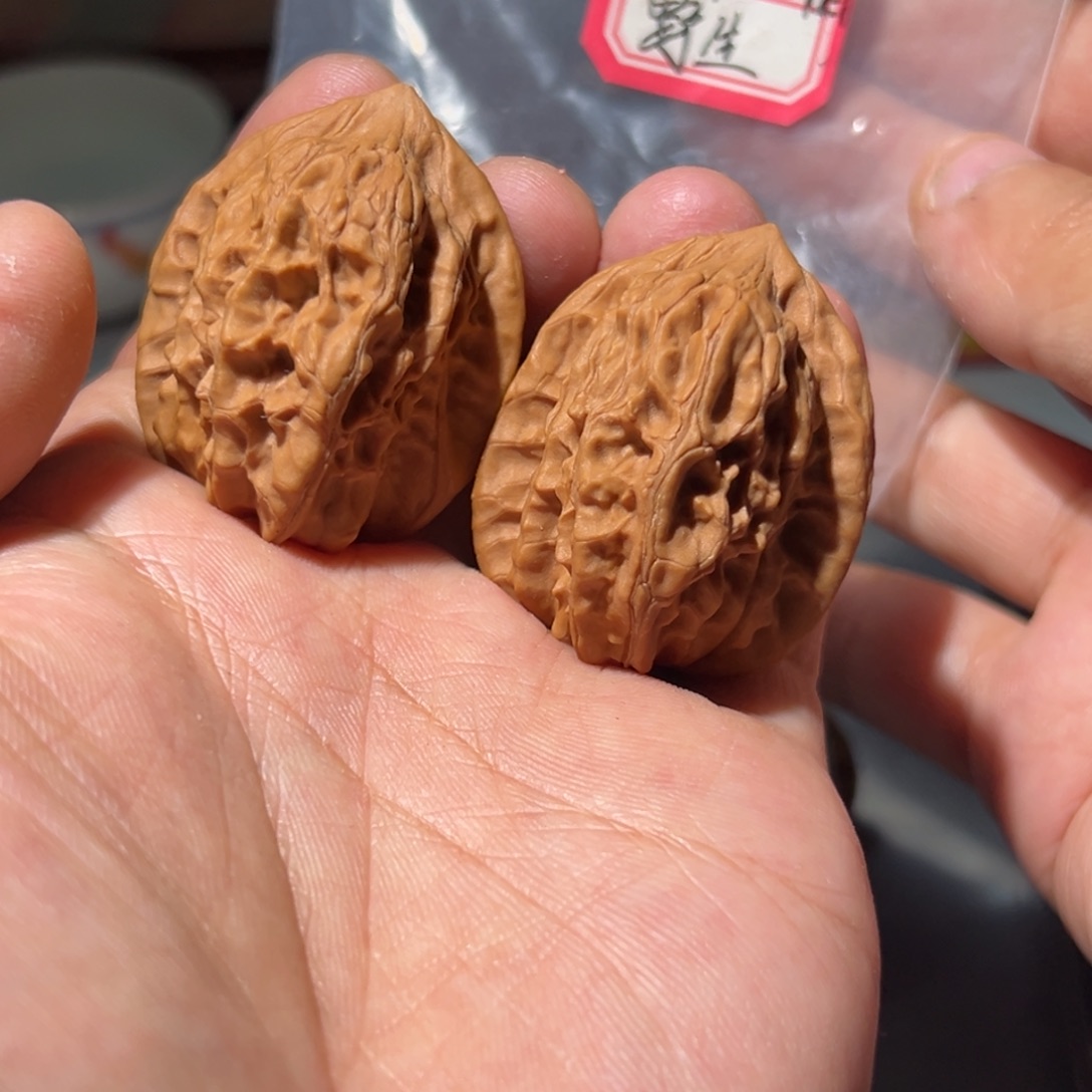 瑞麟文玩核桃山地无名野核