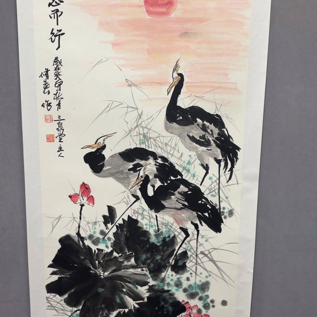 国画亲笔手绘原创