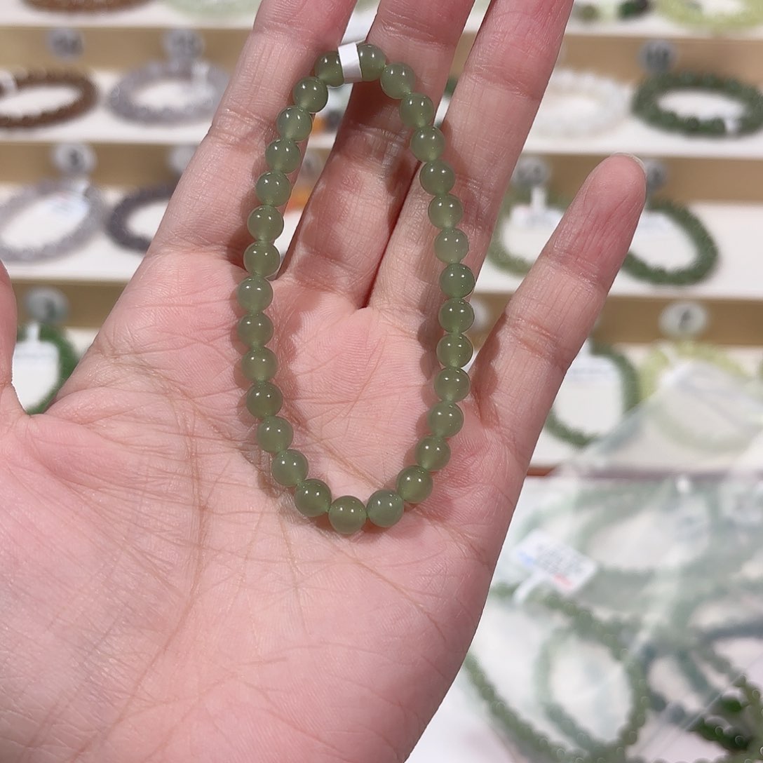 和田玉手链未镶嵌a