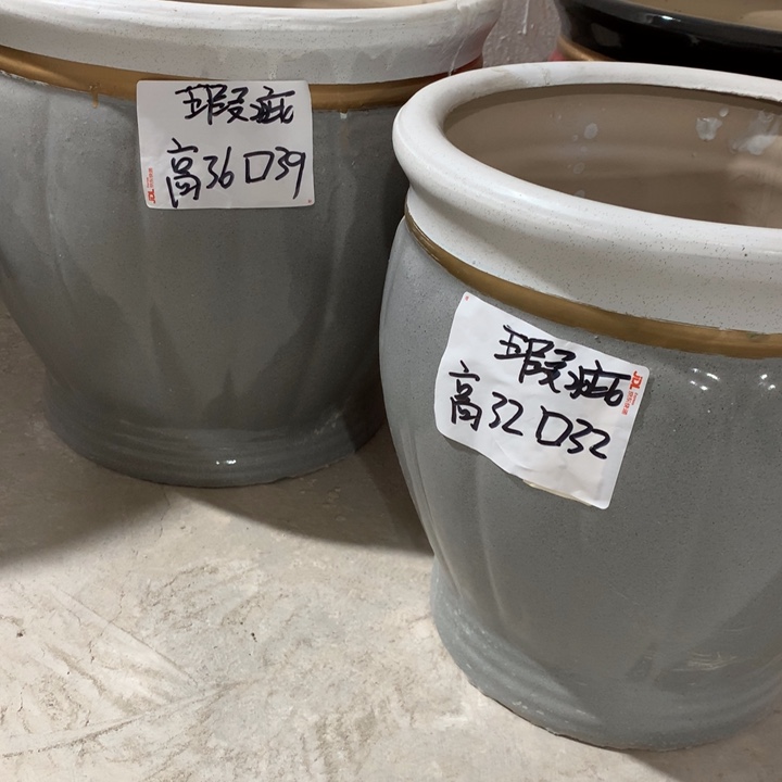 【闪购商品】红陶高温陶瓷花盆默认瑕疵