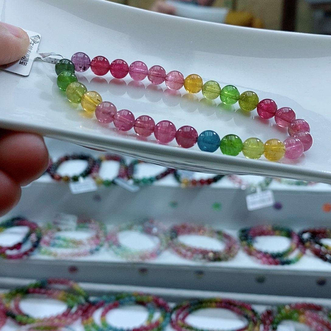 碧玺手链未镶嵌碧玺