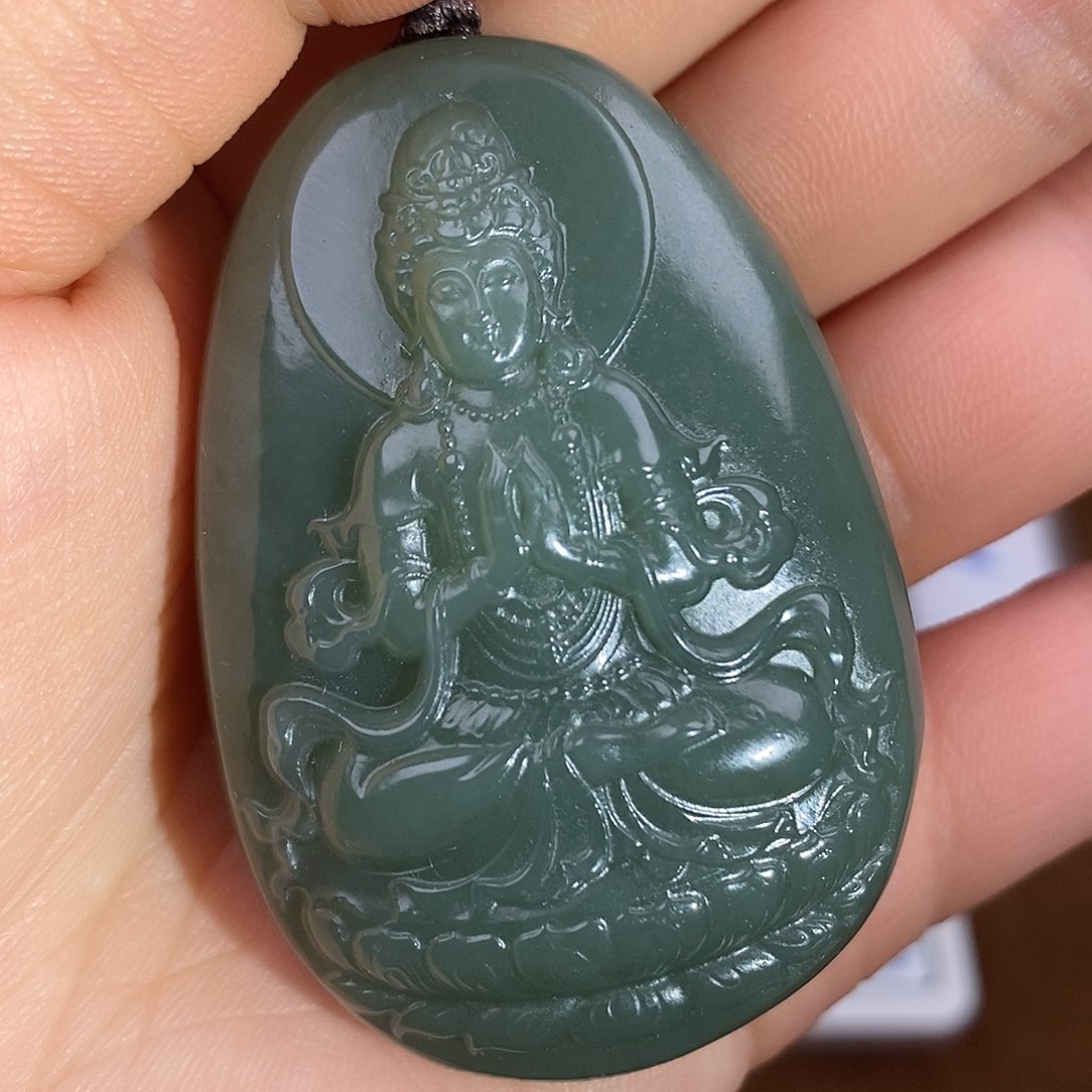 和田玉挂件未镶嵌