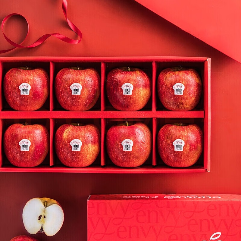 新西兰爱妃ENVY苹果大果进口新鲜应季孕妇水果高档脆甜礼盒