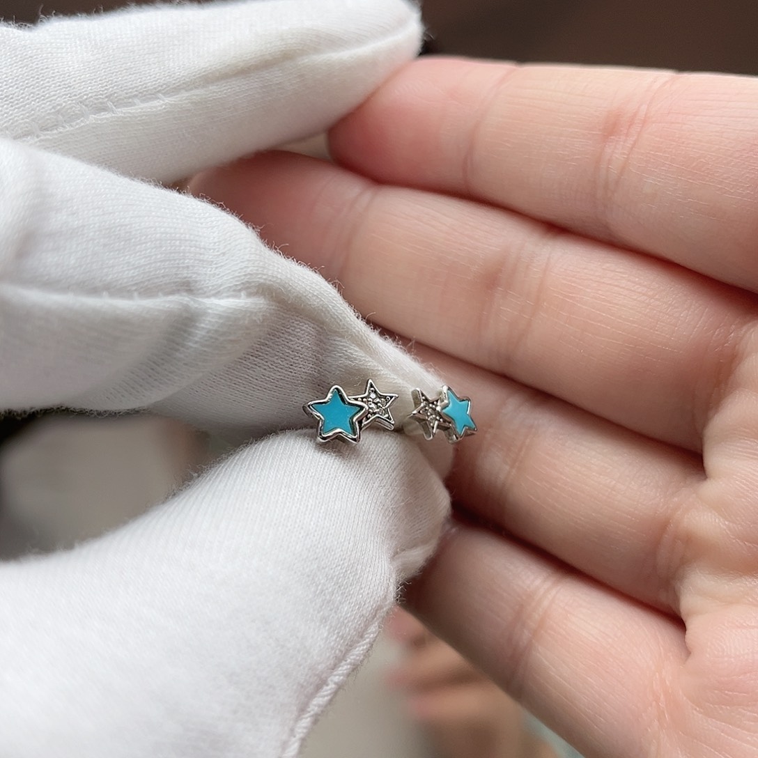 绿松石珠宝奇石银S925镶嵌