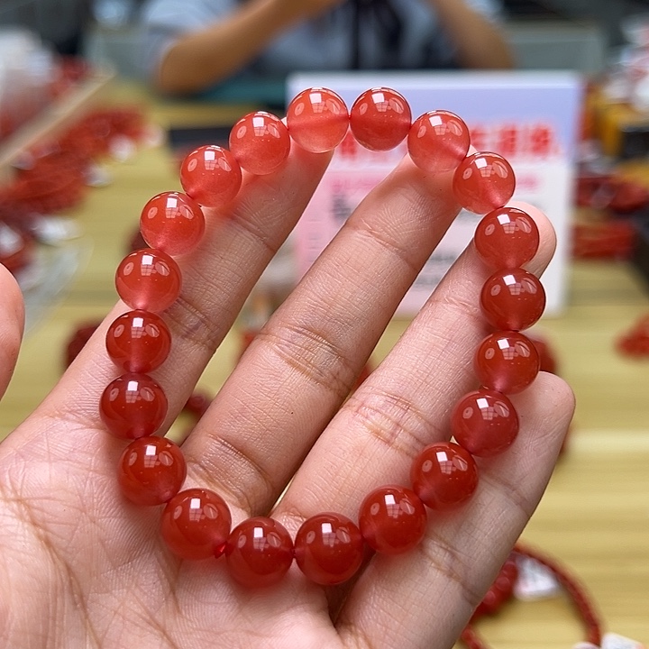 南红玛瑙多样性发一，卡9mm➕未镶嵌