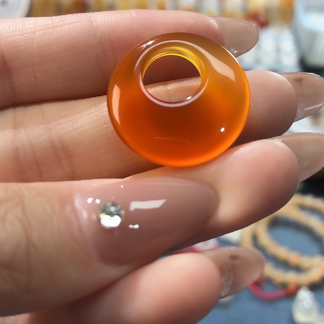 玛瑙/玉髓合金颈饰