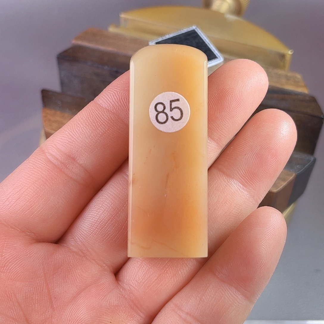 寿山石印石老挝石85号1.95厘米
