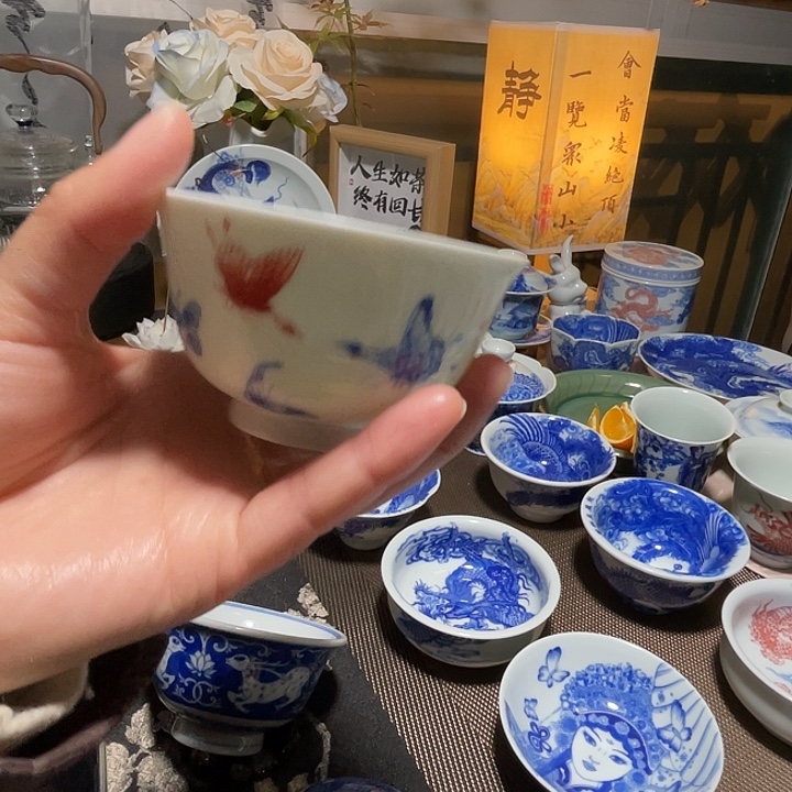 青花蝴蝶杯杯杯杯杯杯