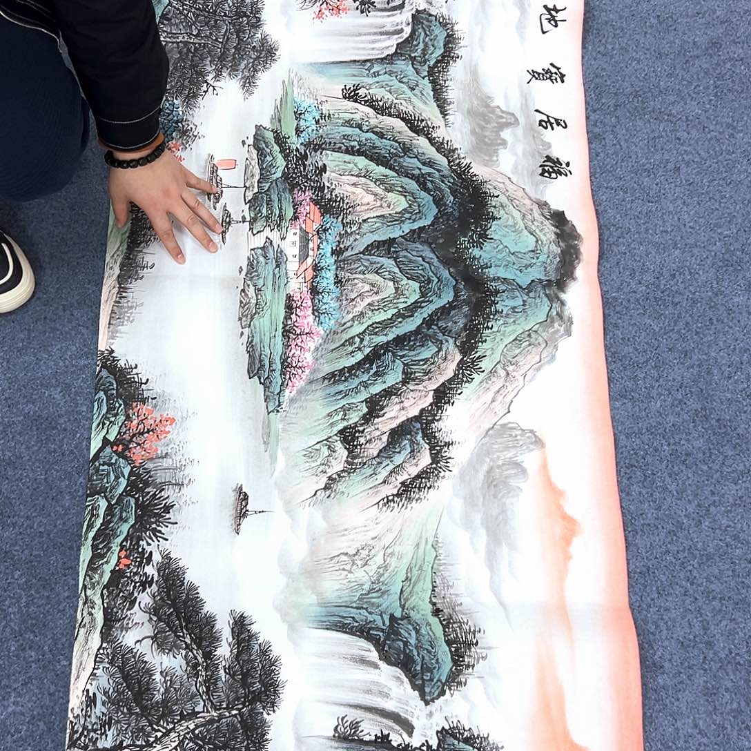 国画国画作品宣纸纯手绘