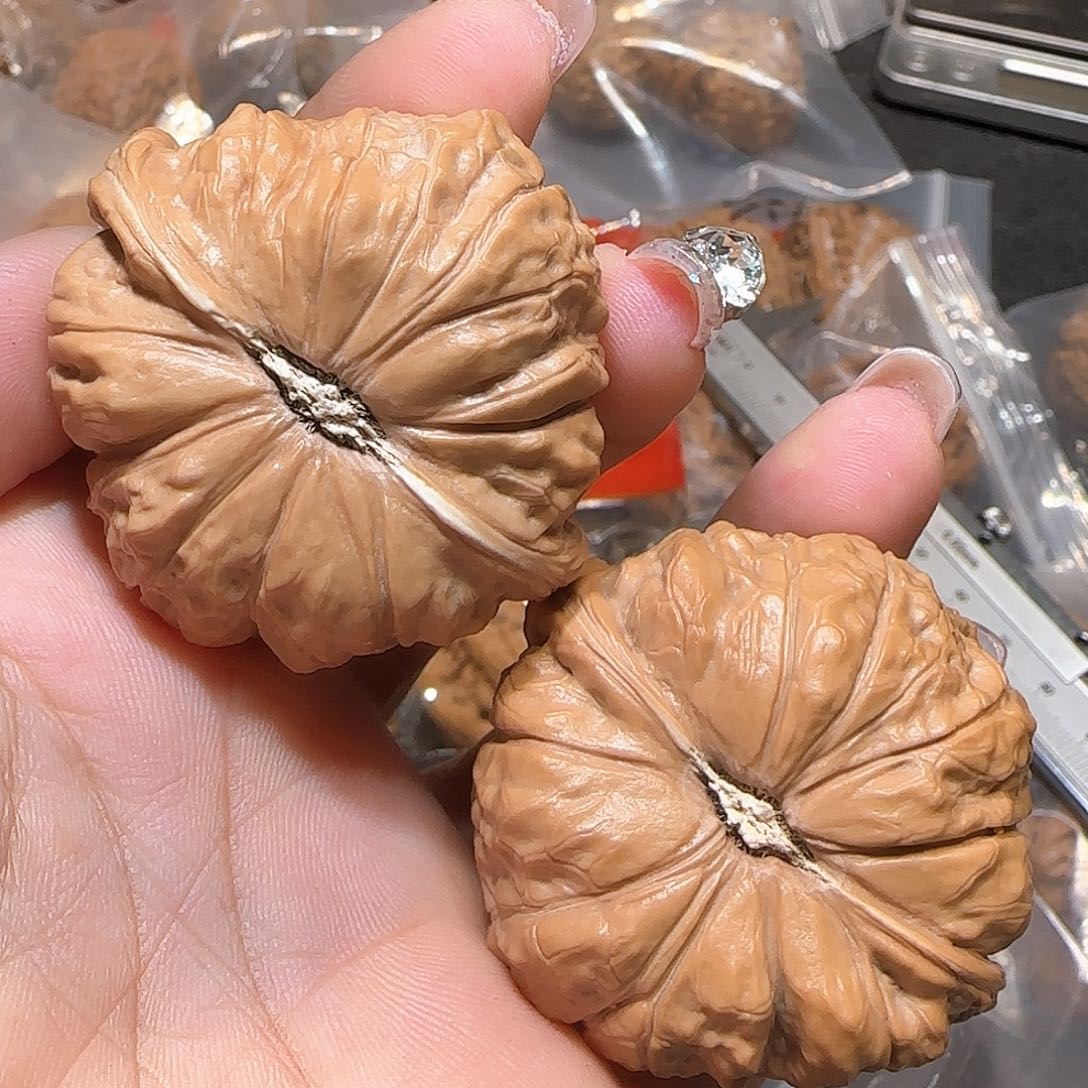文玩核桃吊坠楠*47南瓜墩