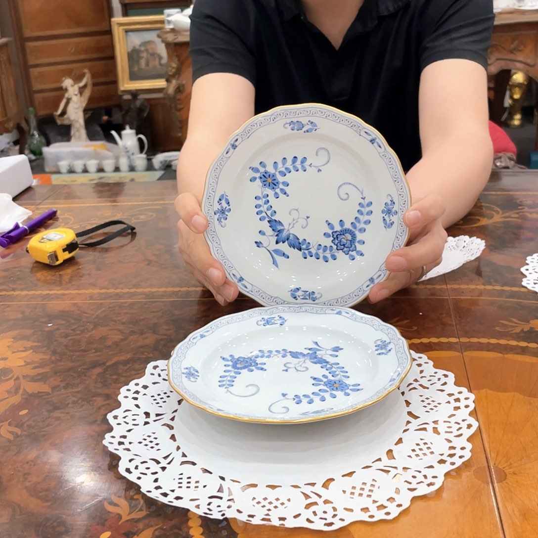 瓷片中古一等甜品碟