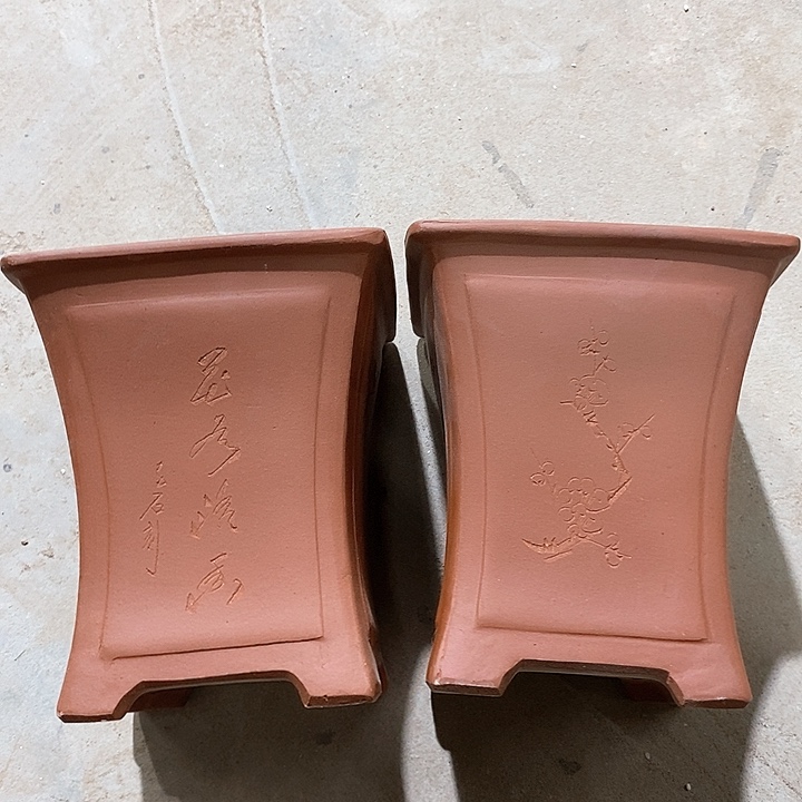 紫砂花盆紫砂花盆