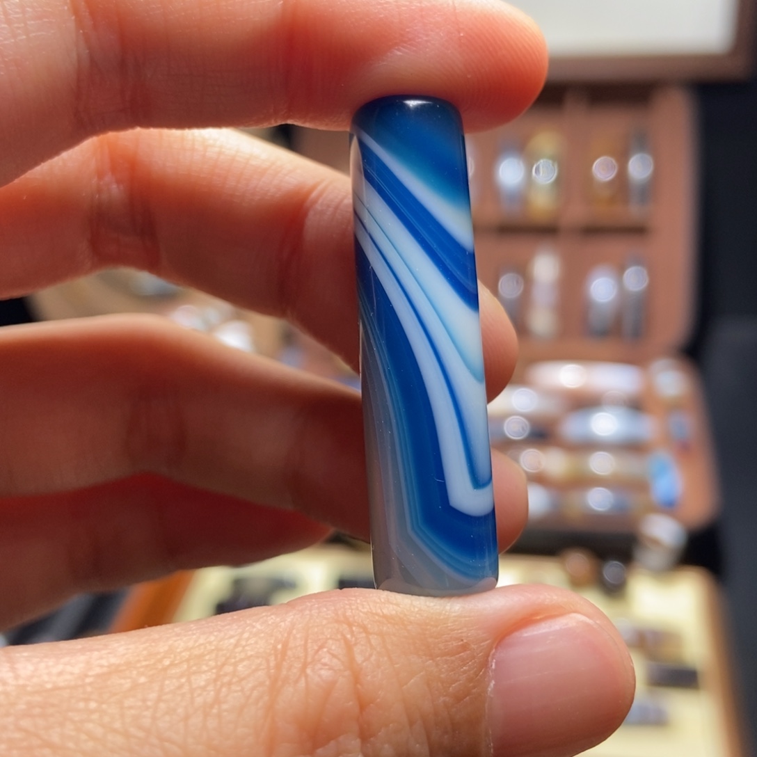 玛瑙/玉髓合金吊坠(赠链)