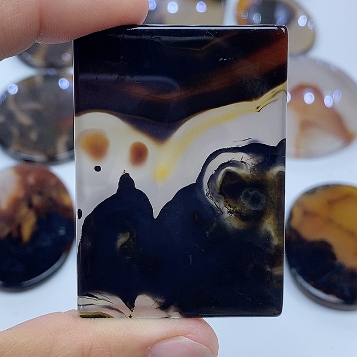 玛瑙/玉髓未镶嵌珠宝半成品