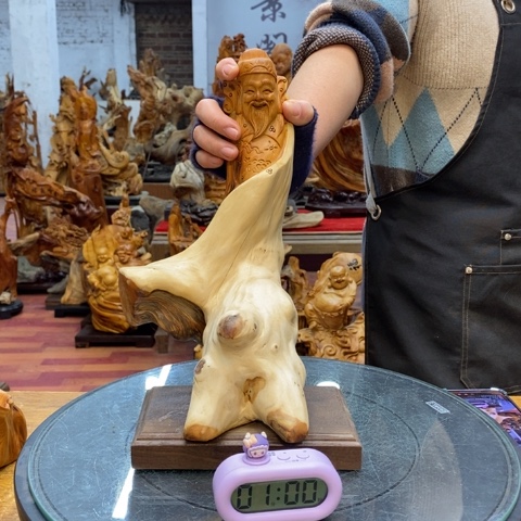 柏木（崖柏）开**乐太行崖柏陈化料摆件