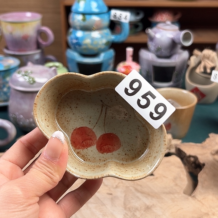 杯景德镇陶瓷手绘作品959