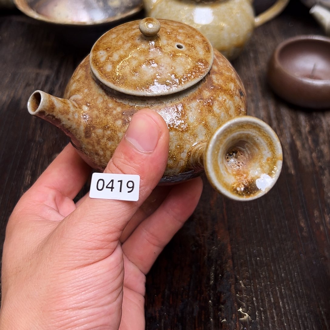 柴烧精品茶器手作