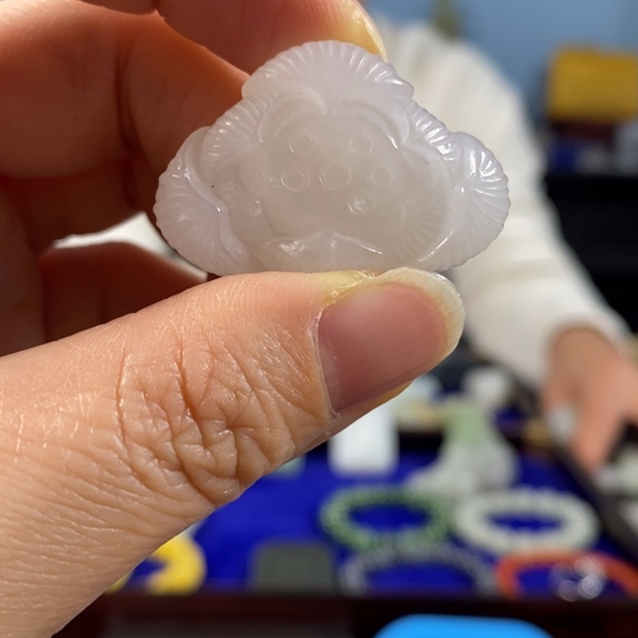 论***堂和田玉未镶嵌颈饰