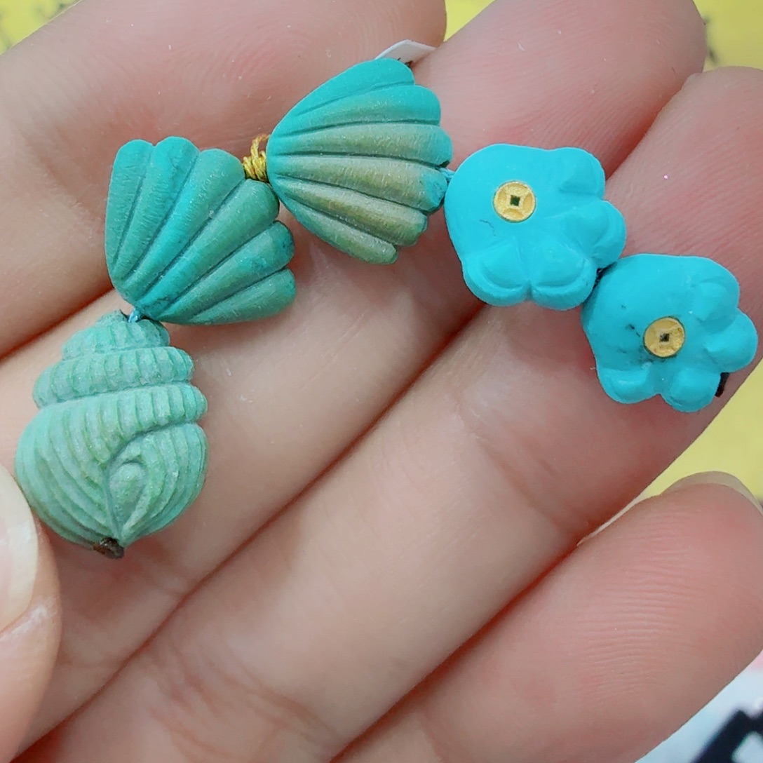 未镶嵌绿松石配饰