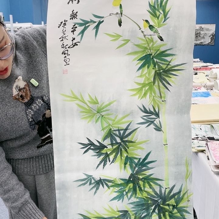 国画纯手绘国画作品鉴赏