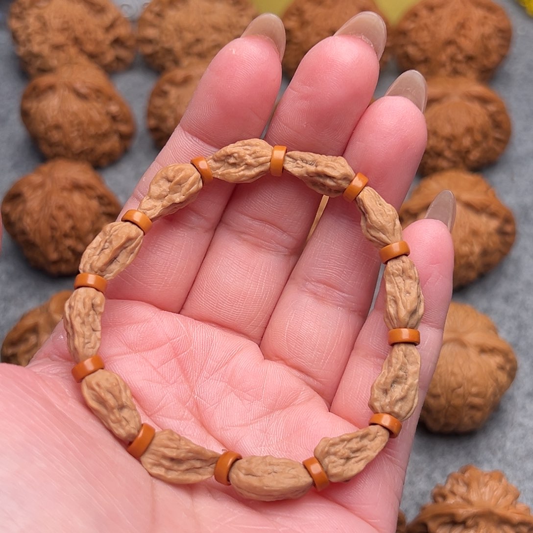 手串文玩核桃c****明精品蛤蟆头小手串