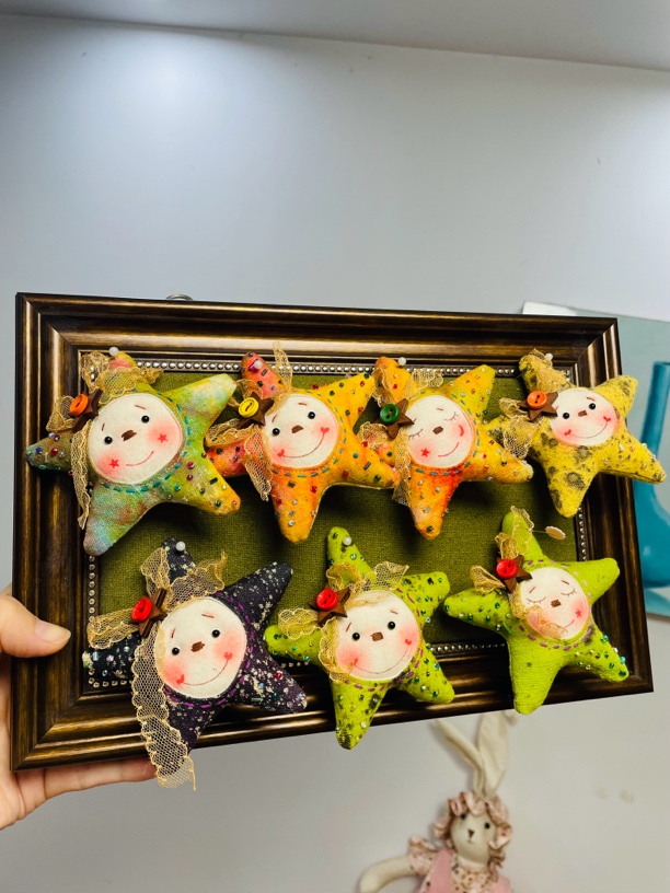 星星人布艺小可爱