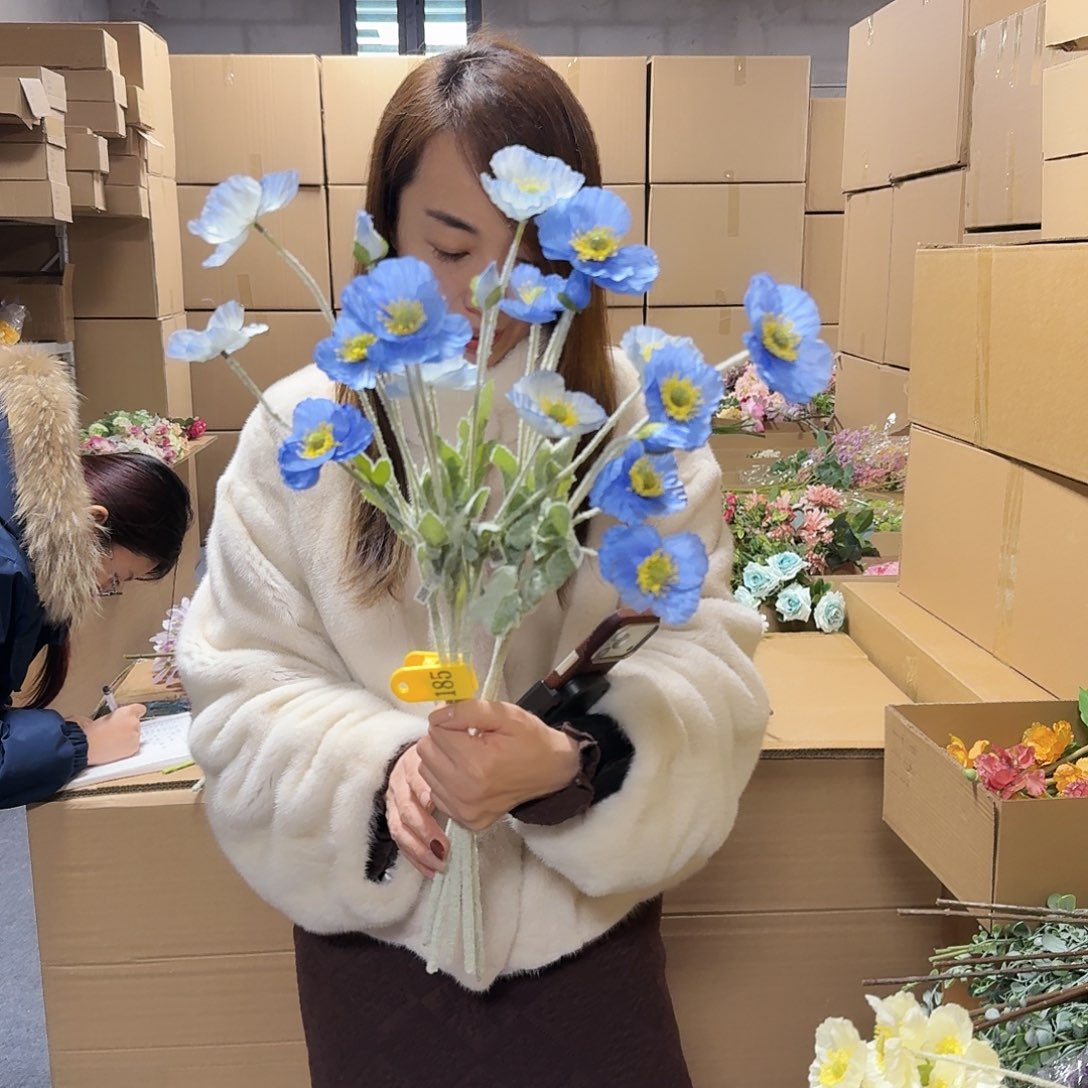 185号「闪购」仿真花，公主请下单