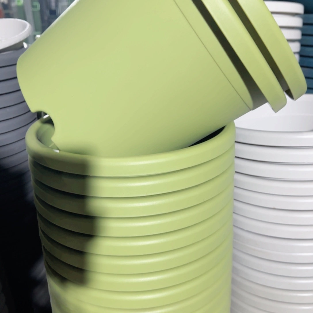 树脂四季盆5#无拖果绿微瑕6