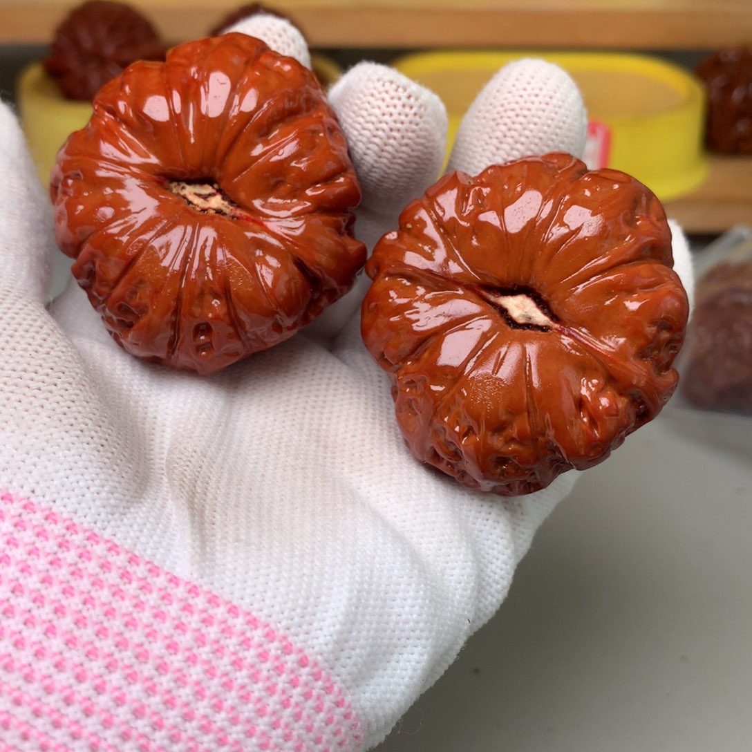 文玩核桃把件南瓜墩