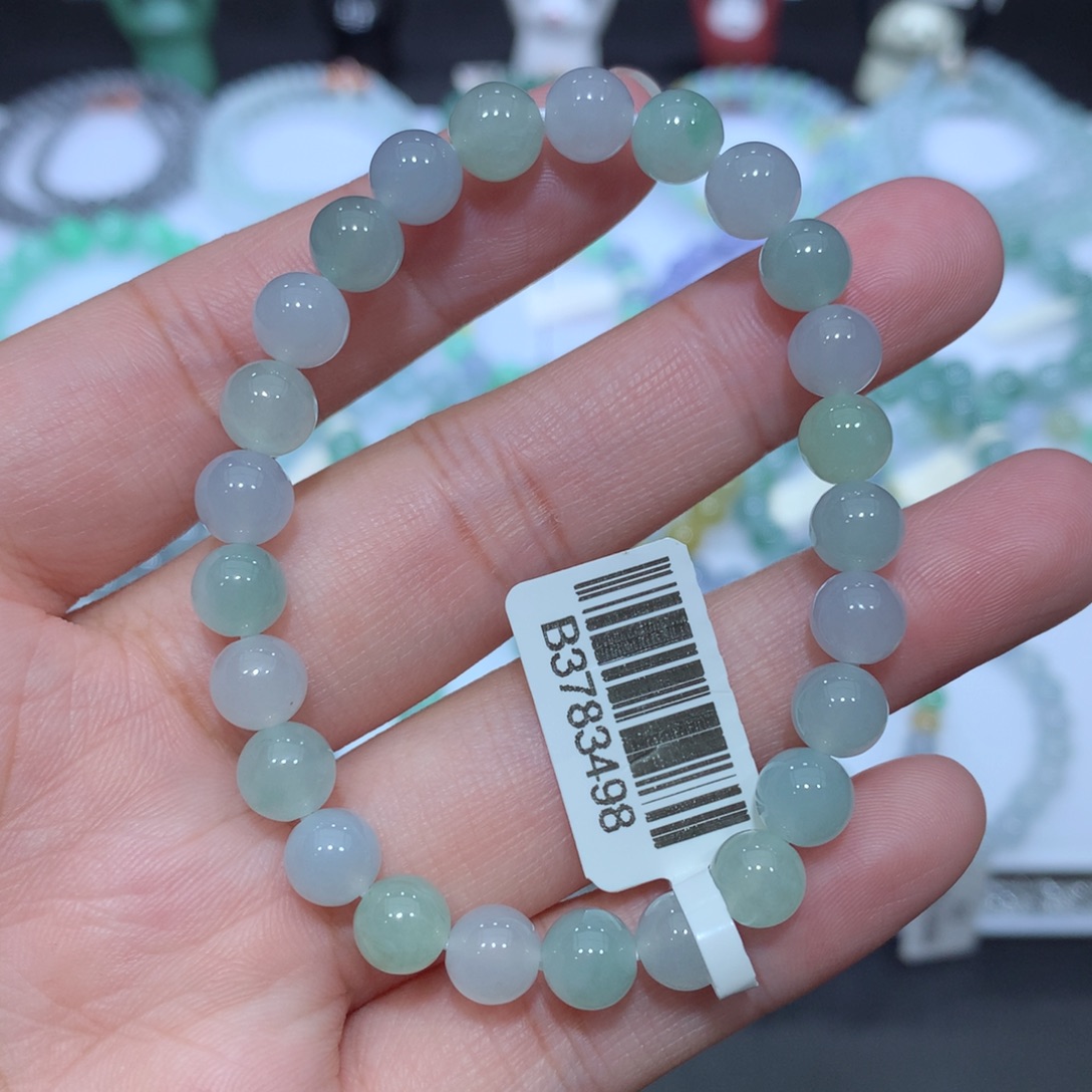 翡翠未镶嵌手串天然