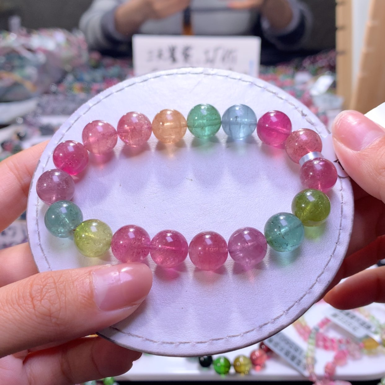 【闪购商品】未镶嵌手串碧玺11.2mm左右